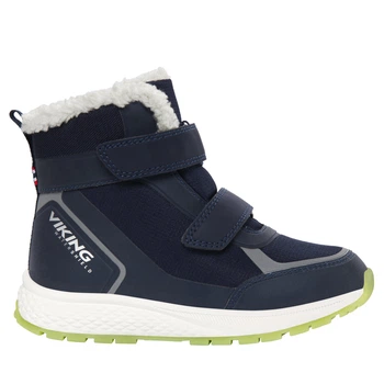 Ботинки Viking Equip Glow Warm WP Navy, цвет синий, размер 29 (253.94405.0005)