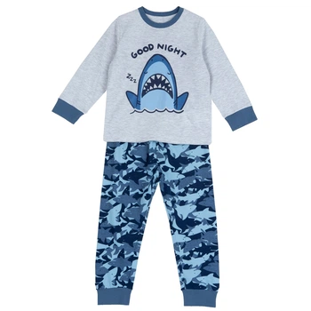 Піжама Chicco Sleepy Shark, колір синій, розмір 98 (261.01496.091)