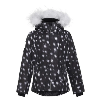 Термокуртка горнолыжная Molo Pearson Black Fawn, цвет черный, размер 116 (5W21M308.6350)