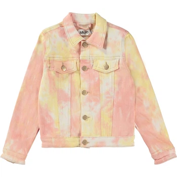 Жакет джинсовый Molo Heidi Vivid Dye, цвет розовый, размер 116 (2S23M303.6781)