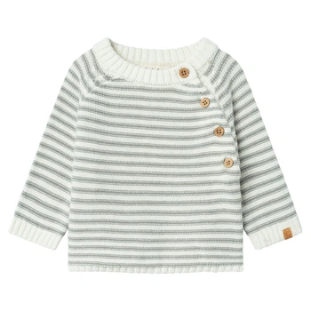 Пуловер Lil'Atelier Edvard, колір зелений, розмір 62 (243.13232019.CMIL)