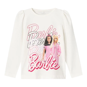 Реглан Name it Barbie, цвет белый, размер 92 (241.13233017.WALY)