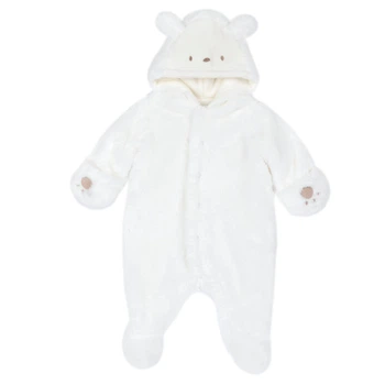 Комбинезон Chicco Cuddly Bunny, цвет белый, размер 68 (091.00293.030)