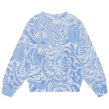 Свитшот Molo Marge Charleston Blue, цвет голубой, размер 110 (2S24J205.9033)
