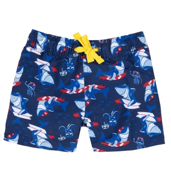 Шорты пляжные Chicco Sharks, цвет синий, размер 116 (090.07156.088)