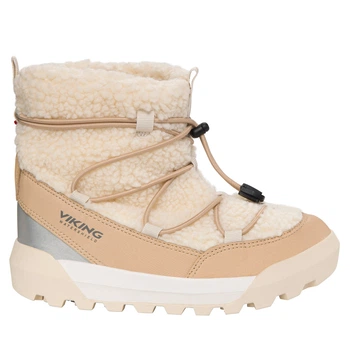 Ботинки Viking Expower Flake Warm WP Linen, цвет бежевый, размер 28 (253.95355.0059)