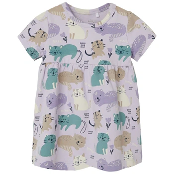 Сукня Name it Maisy Violet, колір бузковий, розмір 62 (241.13229242.OPET)