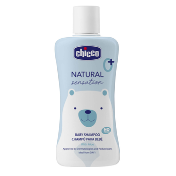 Шампунь з алое та олією солодкого мигдалю Chicco Natural Sensation "Без сліз", 200 мл (11518.00)