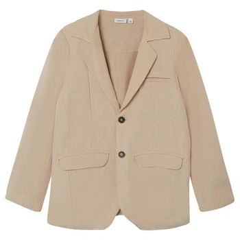 Піджак Name it для Magnus Beige, колір бежевий, розмір 134/140 (241.13228070.HUMU)