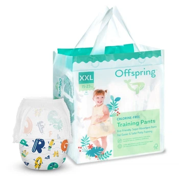 Подгузники-трусики Offspring ABC Dance, размер XXL, 15-23 кг, 24 шт. (DP-OI-FAP-XXL24P-ABC)