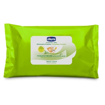 Салфетки защитные освежающие Chicco Anti-Mosquito, 20 шт. (09569.00)