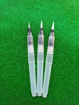 Набор кистей с резервуаром для воды Watercolor Brust Pens 3 штуки