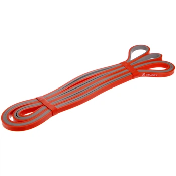 Резина для фитнеса и подтягиваний двухслойная Power Bands FI-0911-1 мощность ХХXS Red-Gray