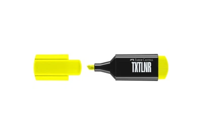 Маркер текстовильный Faber-Castell, 1-5 мм., Textliner 46, Superfluorescent, Желтый, (154207)