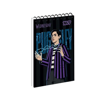 Зошит для записів А7 YES Wednesday Pugsley 152521 80 аркушів