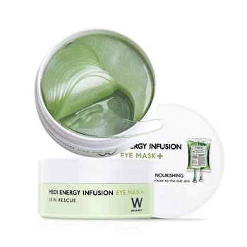 Восстанавливающие патчи с пептидами Wonjin Effect Medi Energy Infusion Eye Mask 90г/60шт