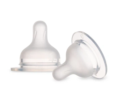 Соска силіконова до пляшечки S-Shape M (міні) 2 шт. Canpol babies