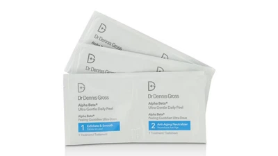 Упаковка пилинг для чувствительной кожи Dr. Dennis Gross skincare Alpha beta ultra gentle daily peel pads