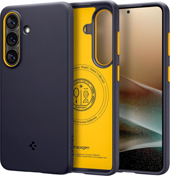 Чохол Spigen Nano Pog Mag MagSafe для Samsung Galaxy S26 Blueberry Navy (ACS11065)