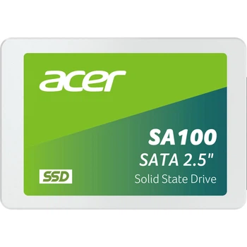 SSD накопичувач Acer SA100 240GB 2.5" SATA III TLC внутрішній 560/500 МБс (BL.9BWWA.102)