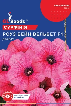 Сурфінія GL Seeds Роуз вейн Вальвет 5шт