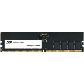 Оперативна пам'ять AGI DDR5 16 ГБ 5600 МГц CL46 DIMM для ПК Retail (AGI560016UD238-ST)