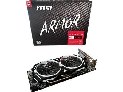 Видеокарта RX 580 8GB MSI Armor (Radeon RX 580 ARMOR 8G OC) Б/У