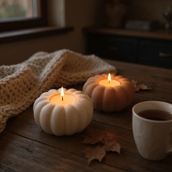 Подсвечник в виде тыквы -Mini Pumpkin Light осенний декор для дома и подарков