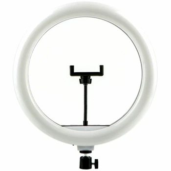 Лампа Fill Light 33 см 3200-5500K с пультом и держателем для телефона черный модель QX-330