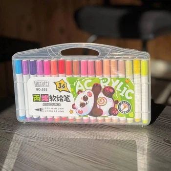 Маркеры акварельные 36шт Water color pen 655-36