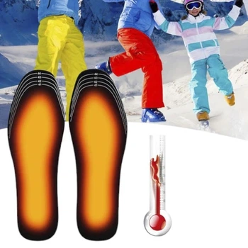 Устілки для взуття з підігрівом від USB універсальні 36-40р до 48 ° C Чорні