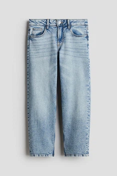 Підліткові джинси Relaxed Fit H&M для хлопчика з підкладкою 158 см 1301079 (4821000406267)