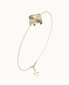 Женский браслет Burker Flora Gold