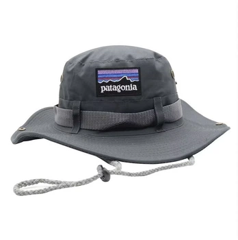 Панама Patagonia One size(универсальный размер), Унисекс, в темно-сером цвете.