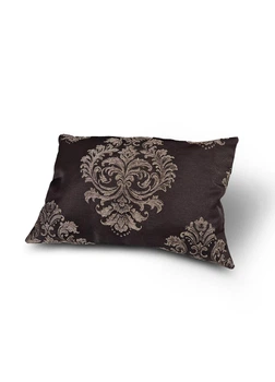 Декоративна подушка Firanka Damask 52х40см 1шт венге з бежевим (п_0881)