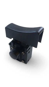 Кнопка лобзика с фиксатором 10 А "ZLB"- KR-82 (клав.45х13)