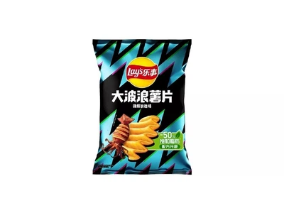 Чіпси Lay's Deep Ridged Squid 70 грам