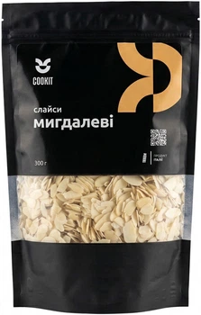 Миндальные слайсы COOKIT 300 г (0.3 кг) (4820251840745)