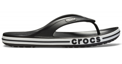 В'єтнамки Crocs Bayaband Flip Black / White - 39р. (Стопа 24.9-25.6см)