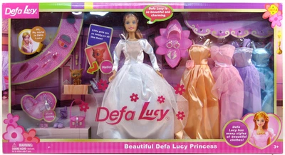 Кукла Defa Lucy с набором платьев и аксессуарами 6073A
