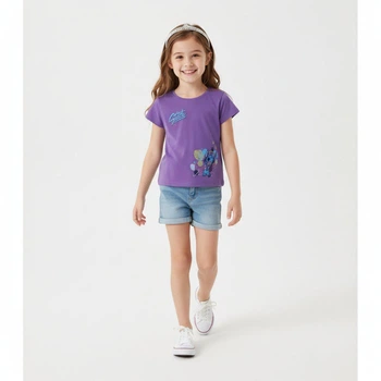 Футболка для девочки Disney Стич 110/116 см (4-6Y)
