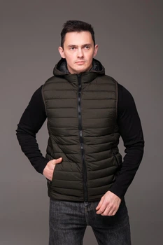 Жилетка R.A. утепленная зелёная "RQ" 2474-2XL