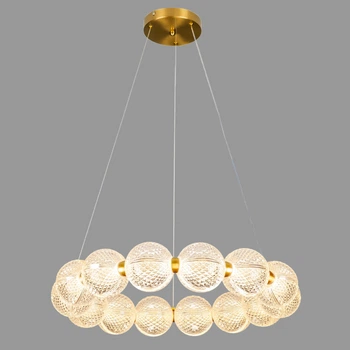 Подвесная люстра "Pearl" 56см 30W 4000К (84-1030-15 led (600) AB)
