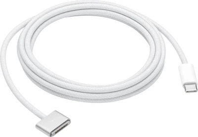 Кабель USB-C для MagSafe 3 2 м Silver (White) для MacBook Air / Pro