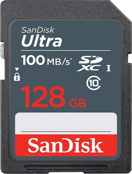 Карта памяти SanDisk Ultra SDXC 128GB UHS-I Class 10