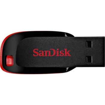 USB флеш накопитель SanDisk 64GB Cruzer Blade Black/red USB 2.0 (SDCZ50-064G-B35) (346771)