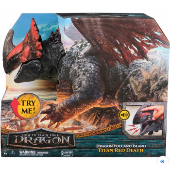 Игровая фигурка Dreamworks Dragons How To Train Your Dragon Action Figure Titan Red Death