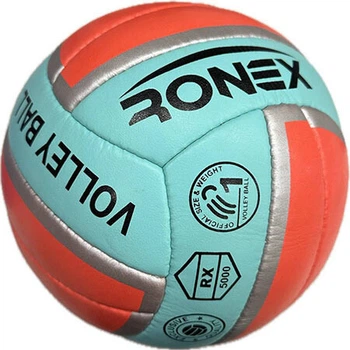 М'яч волейбольний оранжево-зелений Ronex Orignal Grippy