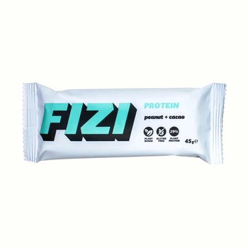 Батончик Peanut+Cacao 45г FIZI