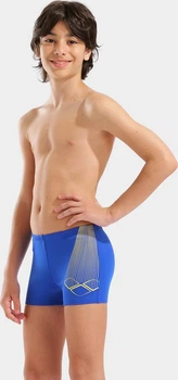 Плавки-шорти для хлопчиків Arena BRIGHT SWIM SHORT синій, жовтий Діти 140 см